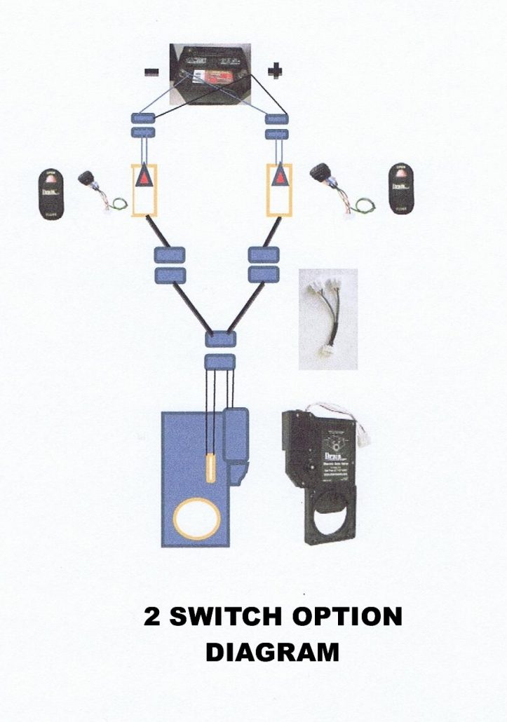 diagram for installing a second switch for your rv dump valve