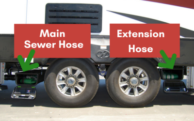 Storing a Sewer Hose on a 5th Wheel RV