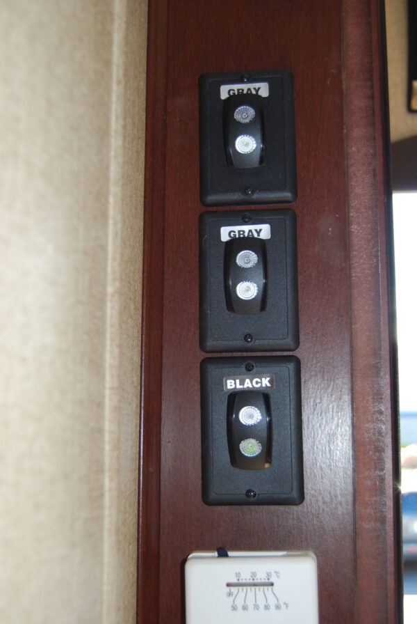 Drain Master Electric Pro-Series Valve Switches Inside of RV