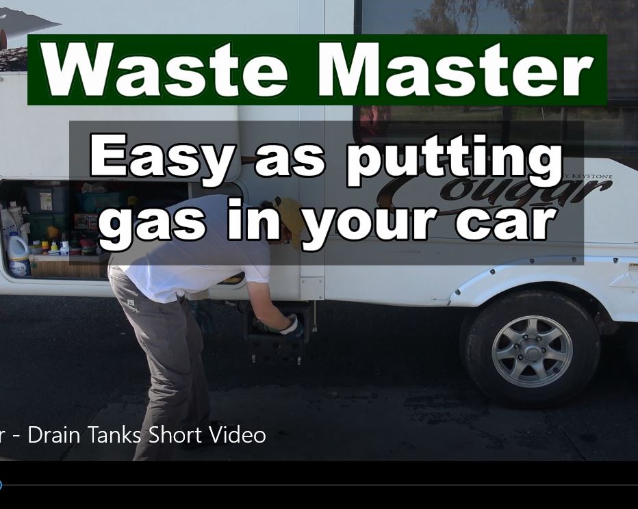 Waste Master RV Sewer Hose Storage System 5915